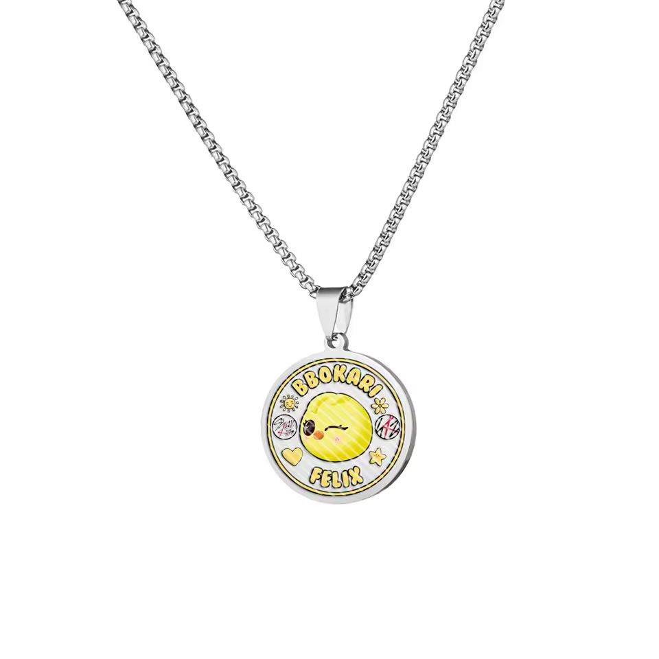 Color - Stray Kids SKZOO Pendant Necklace