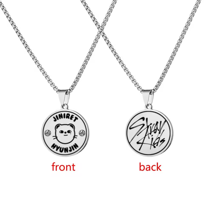 Black - Stray Kids SKZOO Pendant Necklace