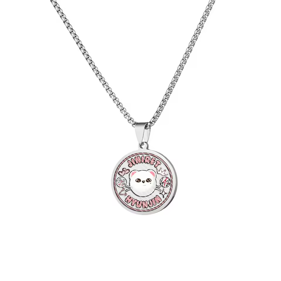 Color - Stray Kids SKZOO Pendant Necklace