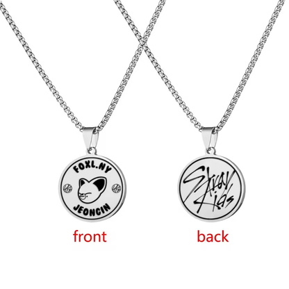 Black - Stray Kids SKZOO Pendant Necklace