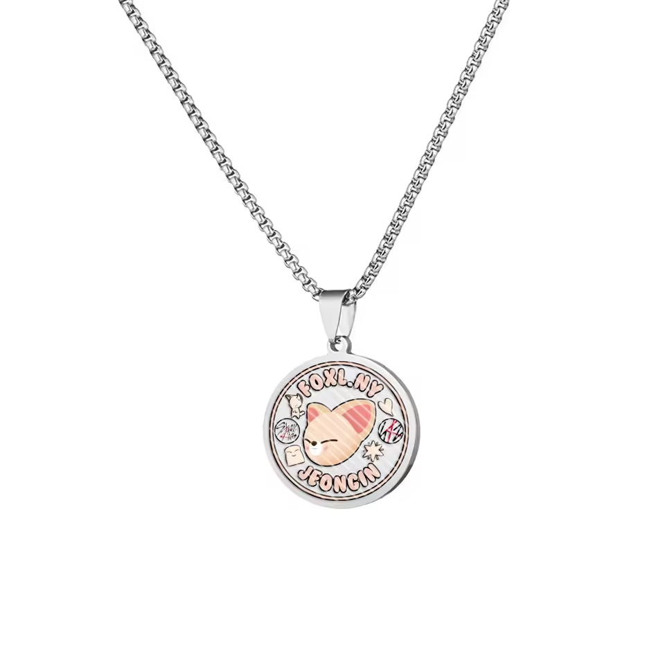 Color - Stray Kids SKZOO Pendant Necklace