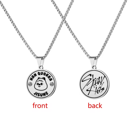 Black - Stray Kids SKZOO Pendant Necklace