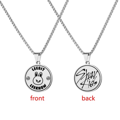 Black - Stray Kids SKZOO Pendant Necklace