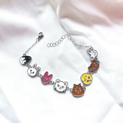Color -Stray Kids SKZOO Charm Bracelet