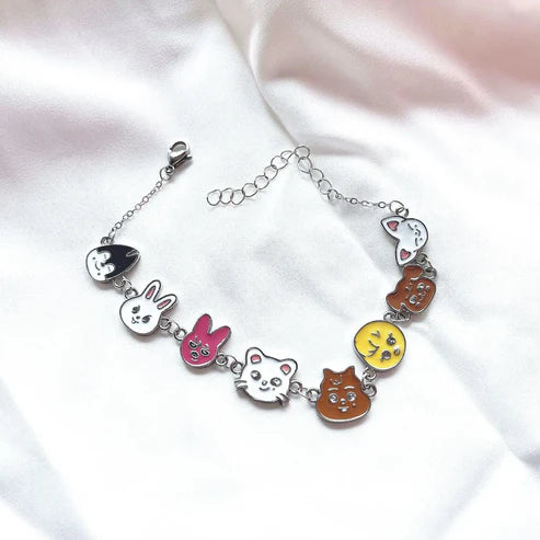Color -Stray Kids SKZOO Charm Bracelet