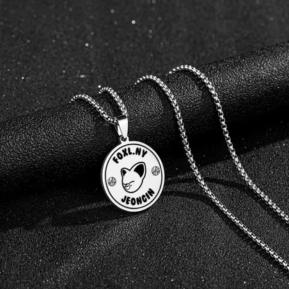 Black - Stray Kids SKZOO Pendant Necklace