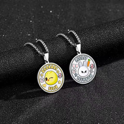 Color - Stray Kids SKZOO Pendant Necklace